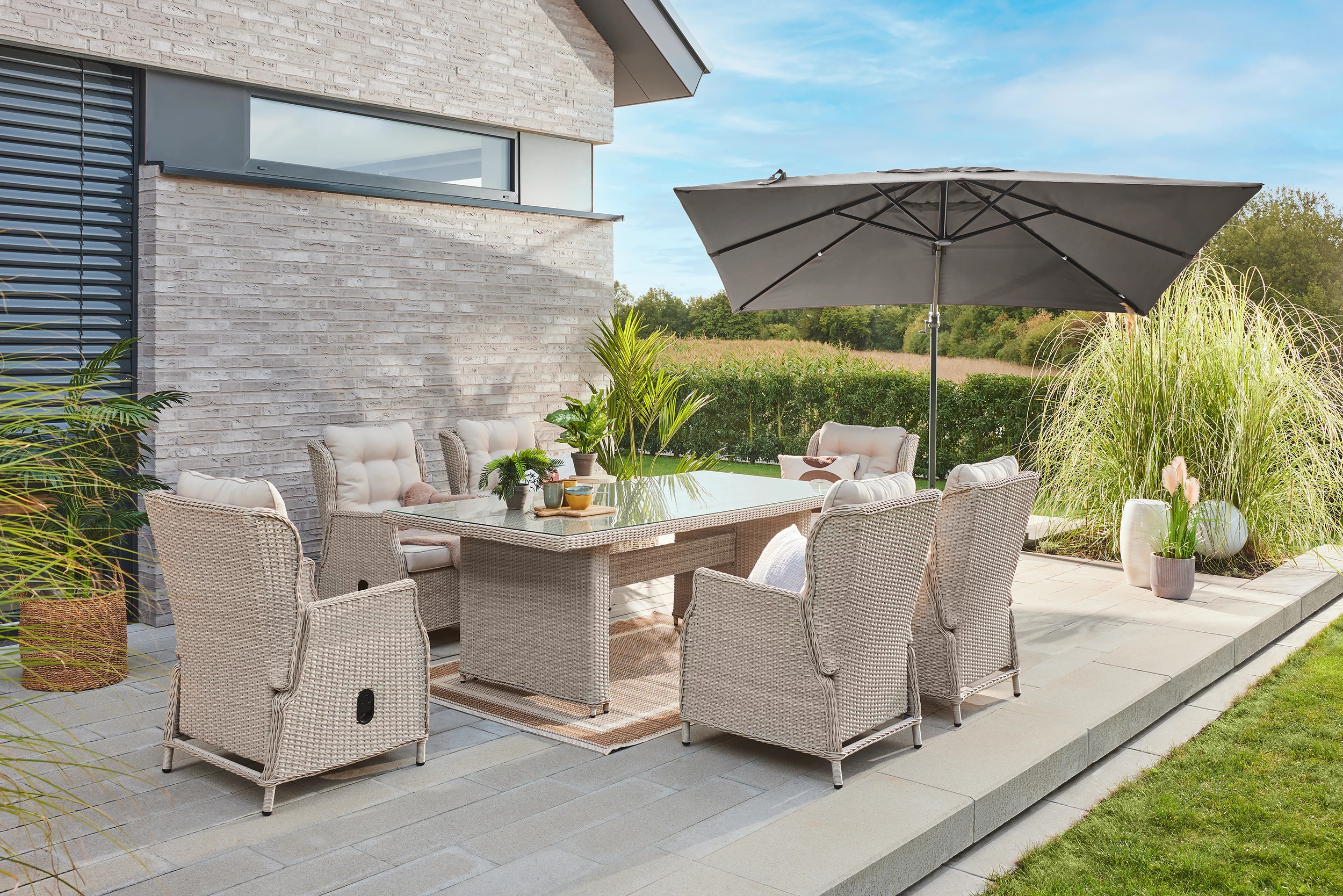 TrendLine Dining Set Bali Inkl. Auflagen 8 TrendLine Dining Set Bali Inkl. Auflagen – Bild 6