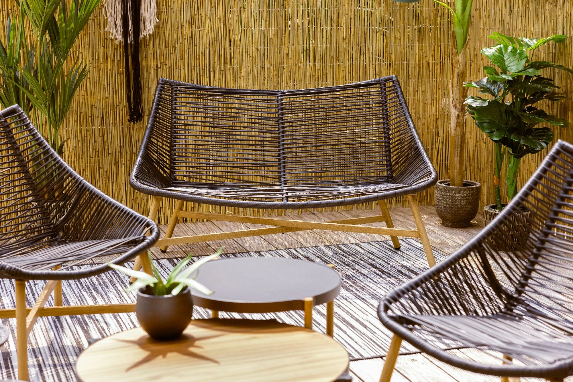 TrendLine Lounge Set Formentera Inkl. Auflagen 3 TrendLine Lounge Set Formentera Inkl. Auflagen