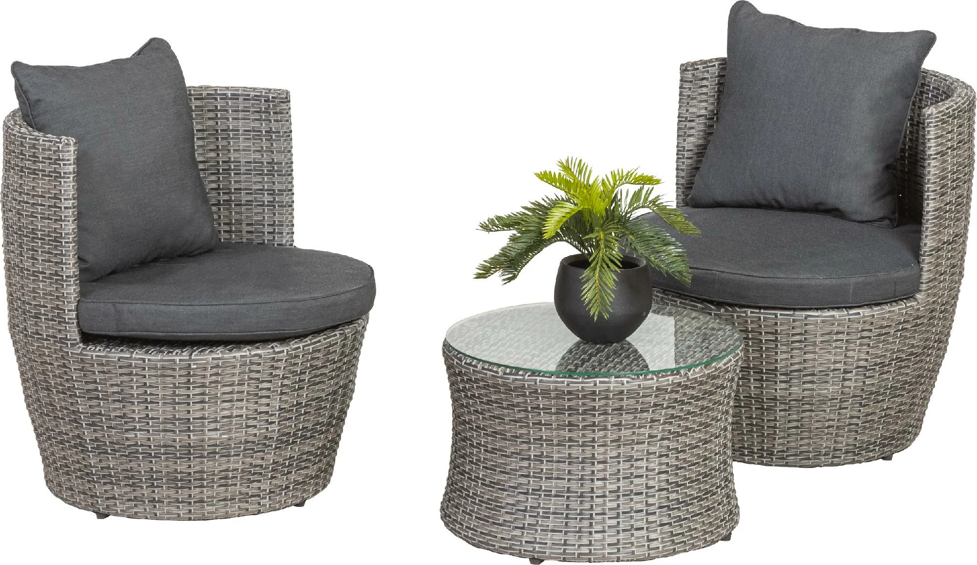 TrendLine Balkonset Loris Inkl. Auflagen 3 TrendLine Balkonset Loris Inkl. Auflagen