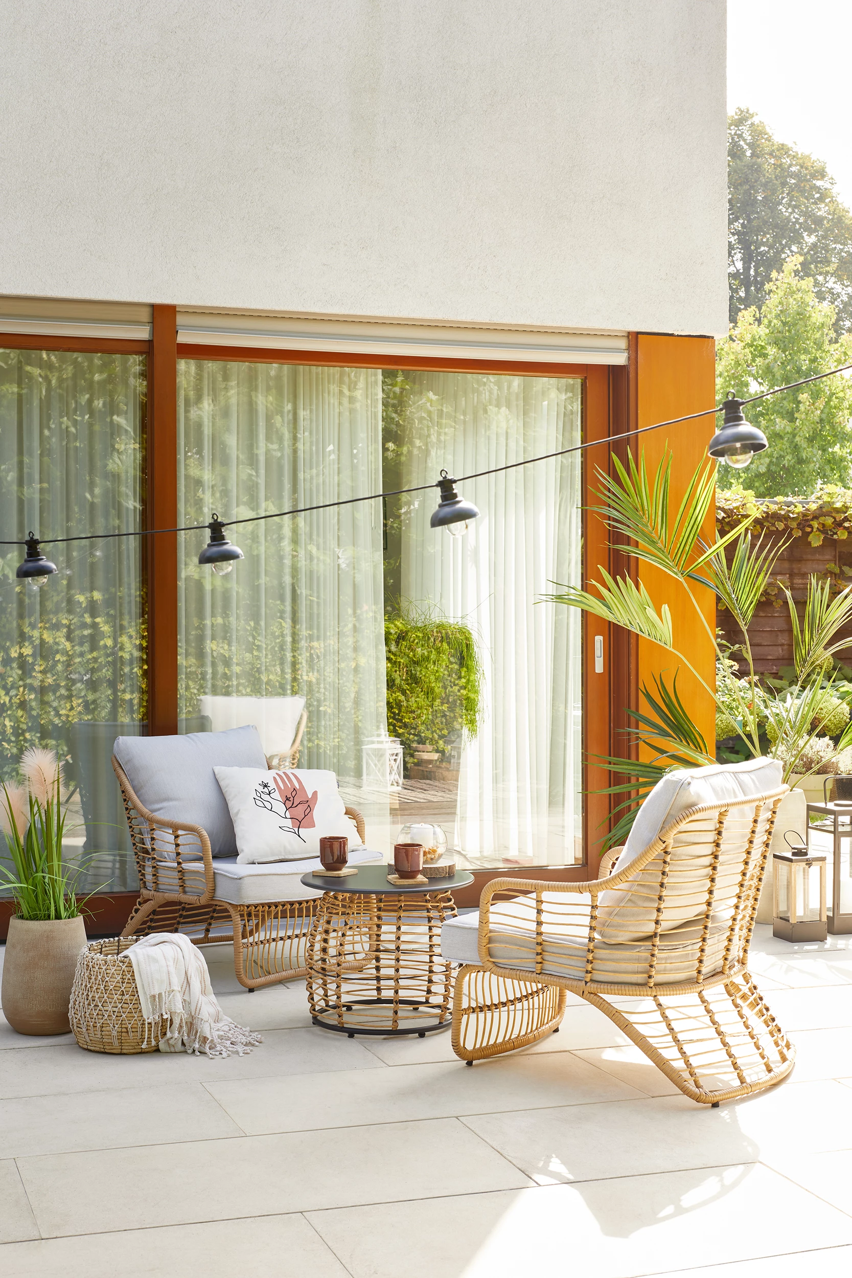 TrendLine Balkonset Lucera Inkl. Sitz- Und Rückenkissen 4 TrendLine Balkonset Lucera Inkl. Sitz- Und Rückenkissen – Bild 2