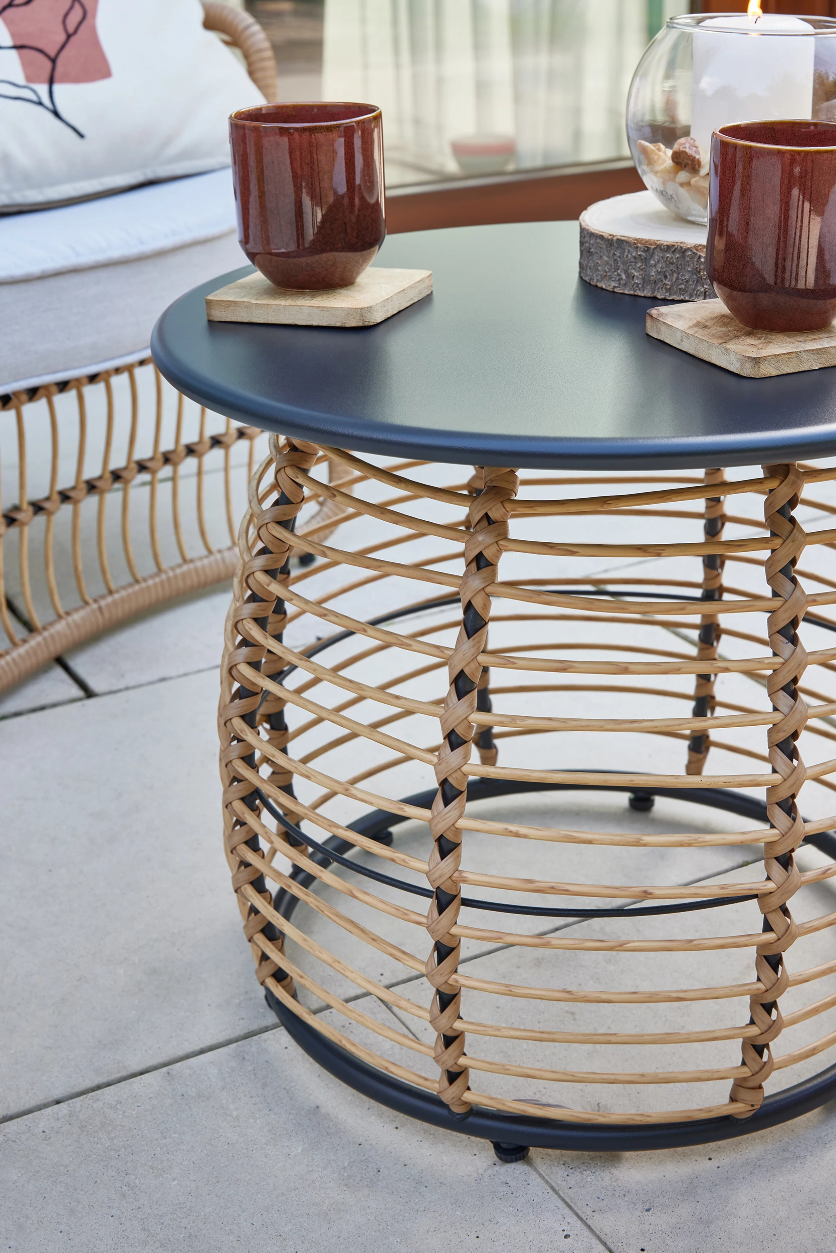 TrendLine Balkonset Lucera Inkl. Sitz- Und Rückenkissen 5 TrendLine Balkonset Lucera Inkl. Sitz- Und Rückenkissen – Bild 3