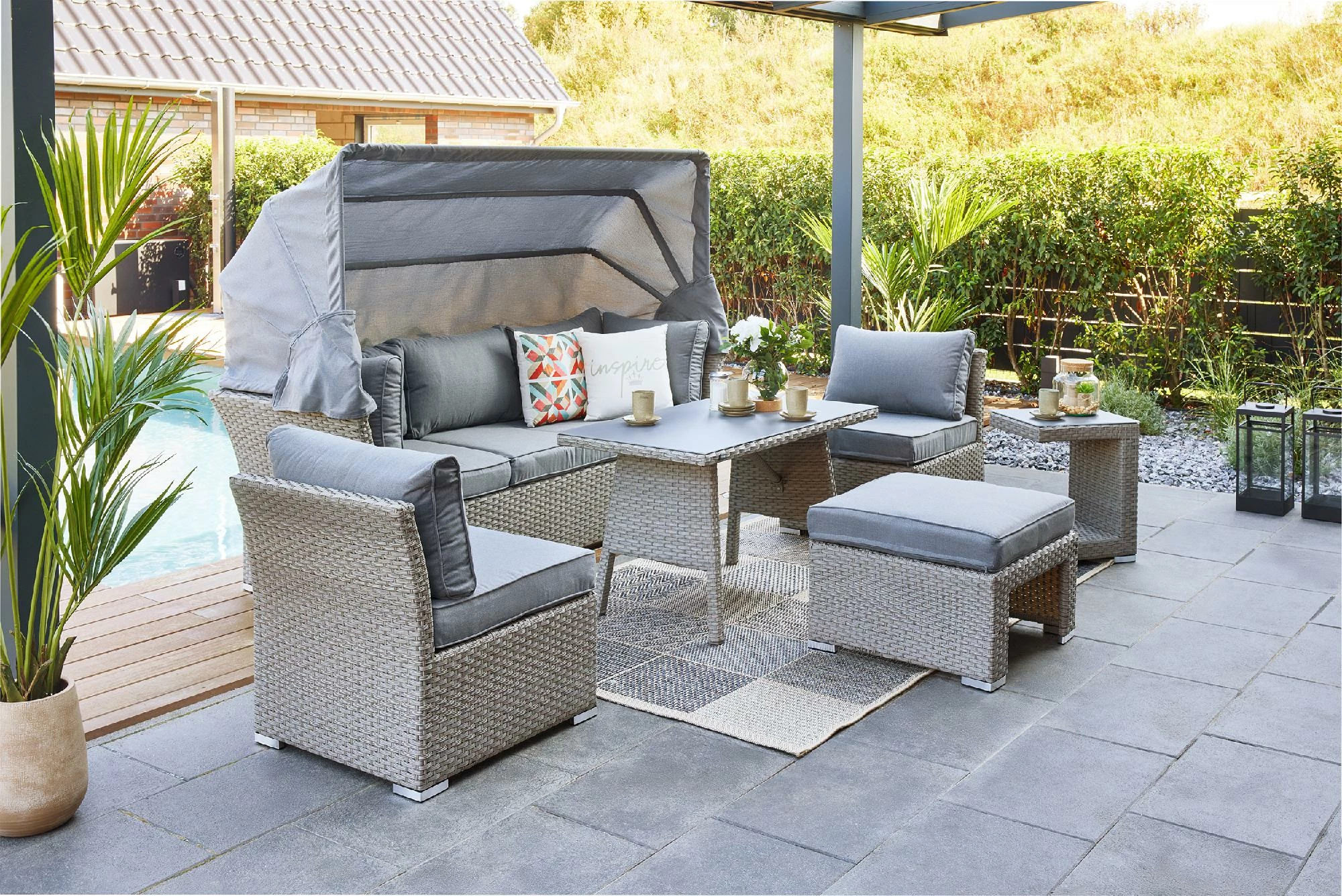 Primaster Dining Lounge Möbelset Torreon Relax Inkl. Kissen 6 Primaster Dining Lounge Möbelset Torreon Relax Inkl. Kissen – Bild 4