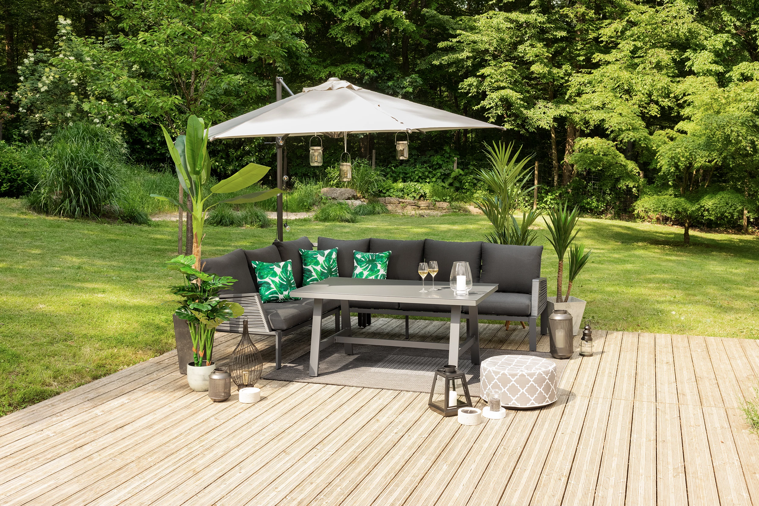 TrendLine Dining Lounge Möbelset Apulia Inkl. Auflagen 3 TrendLine Dining Lounge Möbelset Apulia Inkl. Auflagen