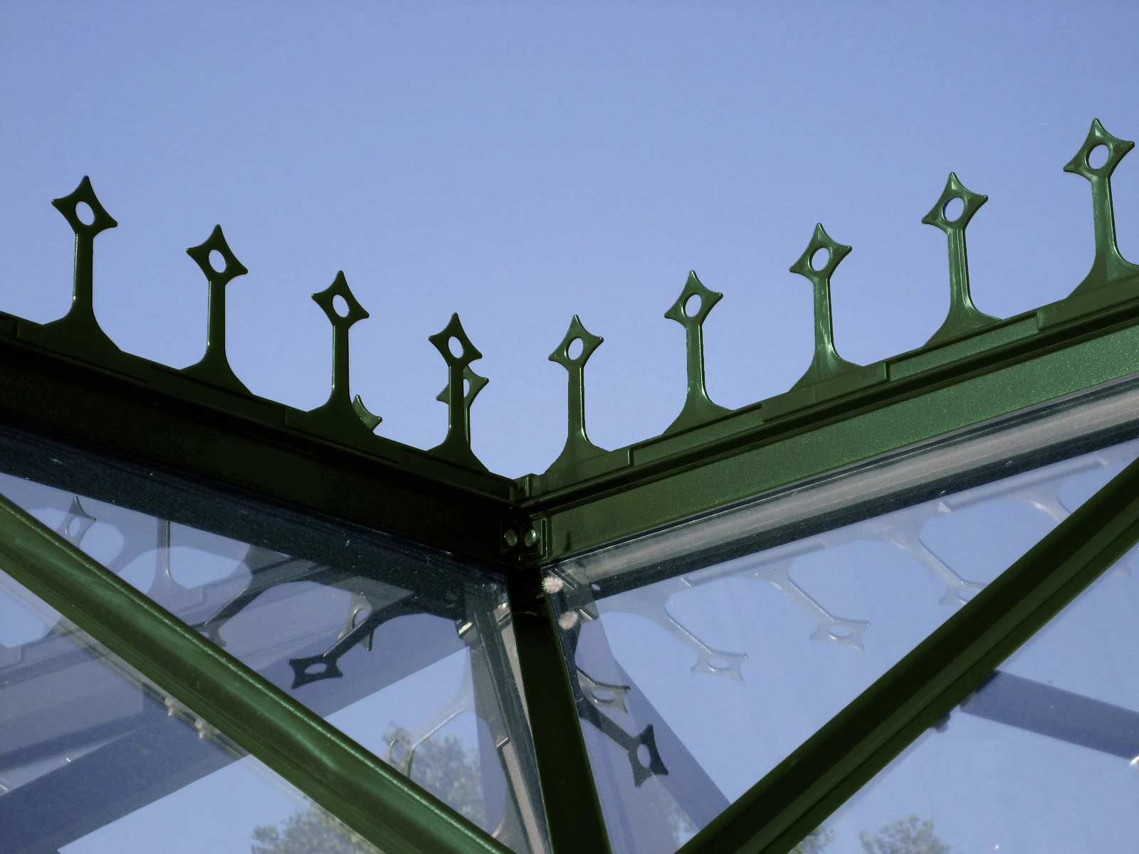 Vitavia Firstkrone Zu Gewächshaus Sirius Smaragd 3 Vitavia Firstkrone Zu Gewächshaus Sirius Smaragd