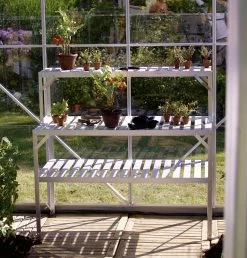 Vitavia Alu-Tischaufsatz 121 X 28 X 39 Cm Aluminium