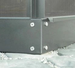 Vitavia Fundamentrahmen Orion 5000 5900 192 X 254 Cm Schwarz 12,5 Cm Hoch