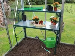 Vitavia Alu-Tischaufsatz 121 X 28 X 39 Cm Smaragd 16 Mm Hohlkammerplatten