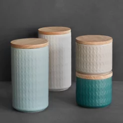 Springlane Keramik Vorratsdosen-Set — 2-tlg. 13 Springlane Keramik Vorratsdosen-Set — 2-tlg. -KitchenAid Sales 943431 SPLK Keramikdosen Nordic Reef Gr n 2er Set 05 1280x1280