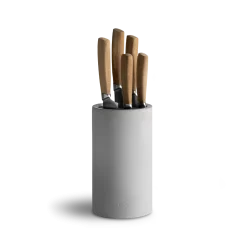 Springlane Beton Messerblock — 6-tlg.