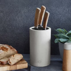 Springlane Beton Messerblock — 1-tlg. -KitchenAid Sales 943693 Springlane Betonmesserblock inkl Messer 6 tlg Brot schneiden 1600 1280x1280 1