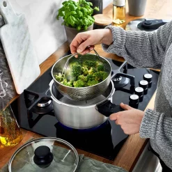 Springlane Edelstahl Schnellkochtopf — 2er-Set Inkl. Dampfgarer Und Glasdeckel 14 Springlane Edelstahl Schnellkochtopf — 2er-Set Inkl. Dampfgarer Und Glasdeckel -KitchenAid Sales 944151 Springlane Edelstahl Schnellkochtopf Moodbilder Dampfeinsatz 3x4 Zubehoer 1600px 1280x1280 1