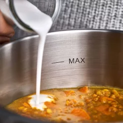 Springlane Edelstahl Schnellkochtopf — 6,0 L Inkl. Dampfgarer Und Glasdeckel -KitchenAid Sales 944151 Springlane Edelstahl Schnellkochtopf Moodbilder Detail Fuellmenge 1600px 1280x1280 3