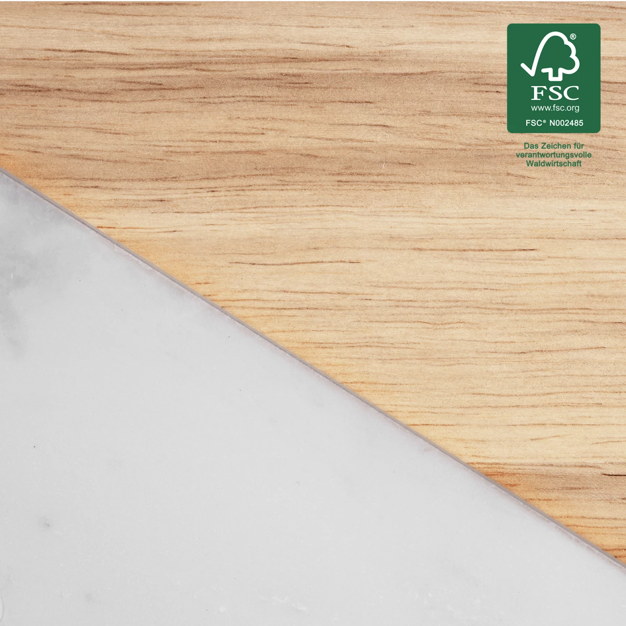Springlane Schneidebrett Holz & Marmor – Bild 3