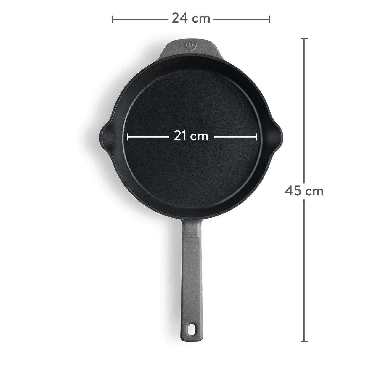 Springlane Gusseisen Bratpfanne 4 Springlane Gusseisen Bratpfanne – Bild 2