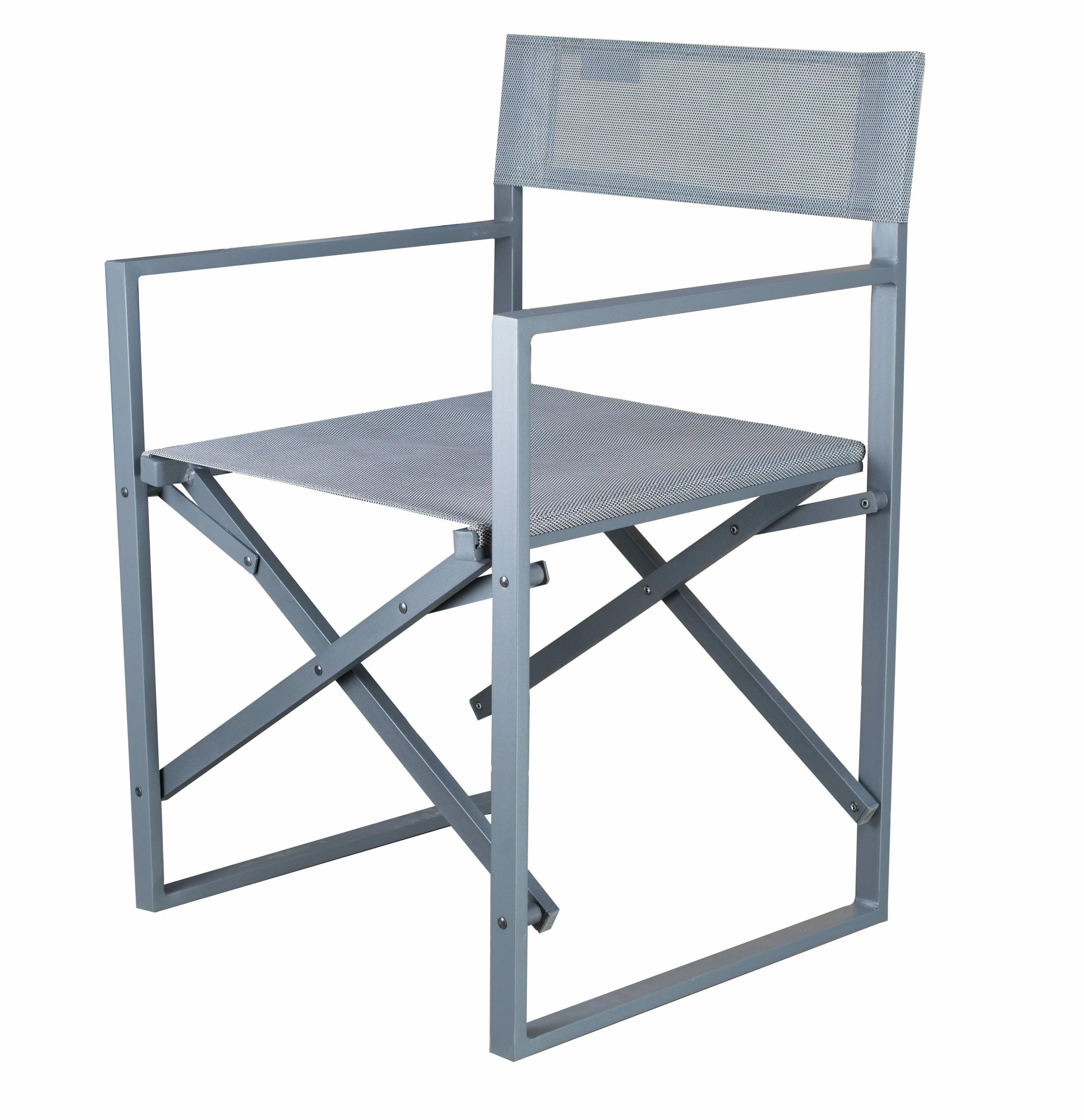 WESTFIELD Aluminium-Balkonset Anthrazit 2 X Sessel, Tisch 70 X 70 Cm 6 WESTFIELD Aluminium-Balkonset Anthrazit 2 X Sessel, Tisch 70 X 70 Cm – Bild 4