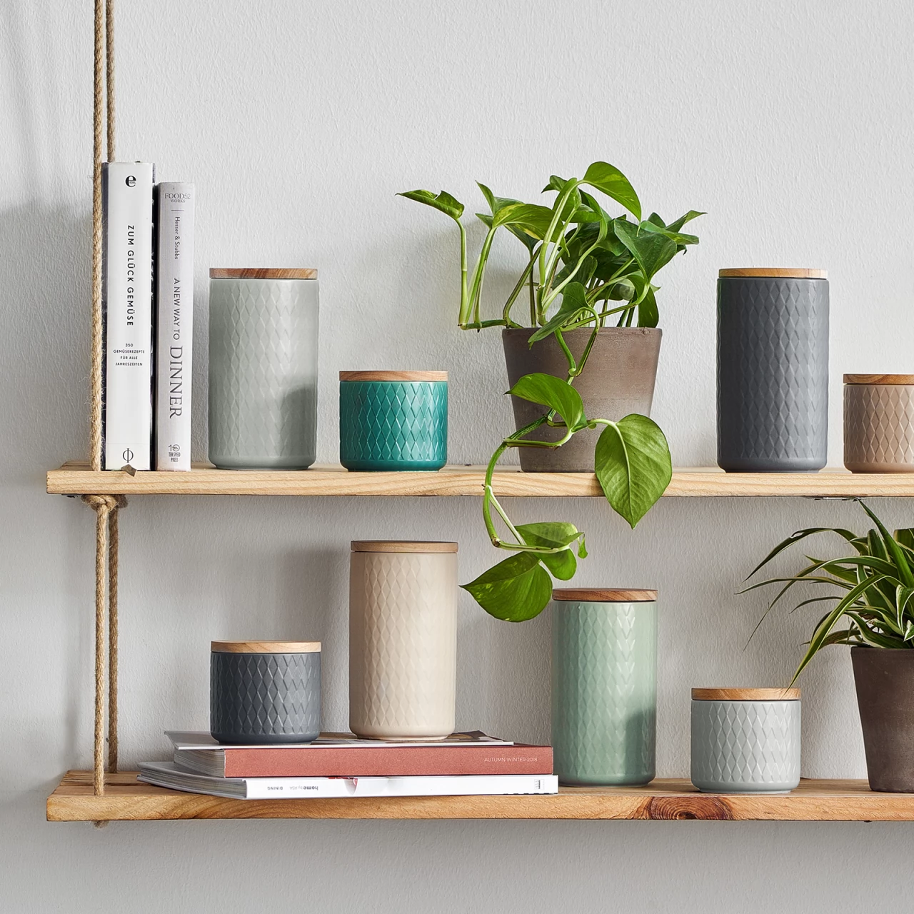 Springlane Keramik Vorratsdosen-Set — 4-tlg. 8 Springlane Keramik Vorratsdosen-Set — 4-tlg. – Bild 6