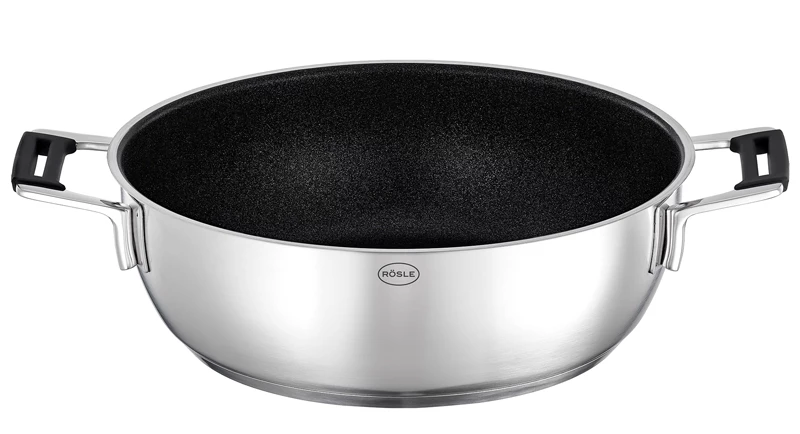 Rösle Servierpfanne 28 Cm Silence Pro Edelstahl Proresist Ohne Deckel 3 Rösle Servierpfanne 28 Cm Silence Pro Edelstahl Proresist Ohne Deckel